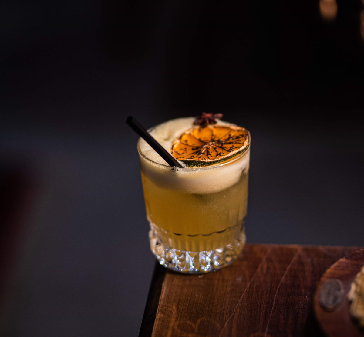 MEZCAL PEACH SOUR – 1933 Simple Syrup